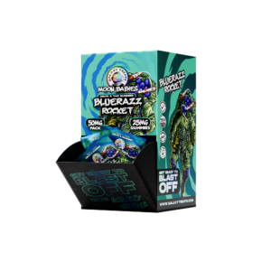 Bluerazz Rocket / 50- 50mg packs MSRP: $5.00