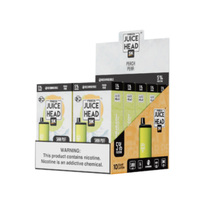 Juice Head 5K - Peach Pear [FREEZE] MSRP: $14.99/ea
