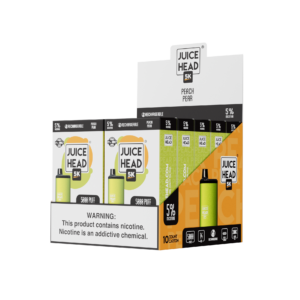Juice Head 5K - Peach Pear MSRP: $14.99/ea