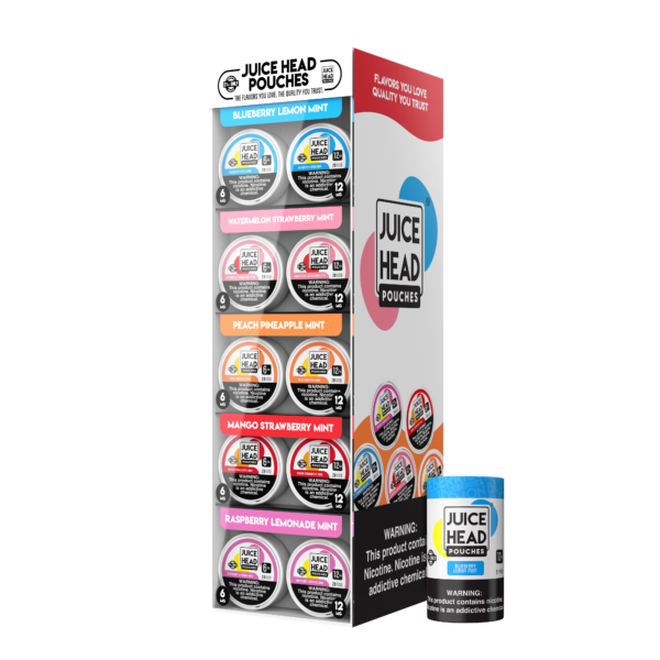 FREE Juice Head Pouches Filled Display