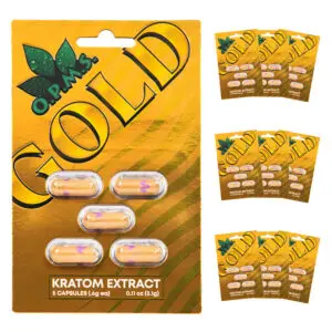OPMS Gold 5ct Capsules | 10ct Bundle | MSRP $47.99 per 5ct