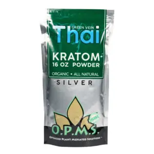 OPMS Silver Powder 16oz Green Vein Thai | MSRP: $45.99