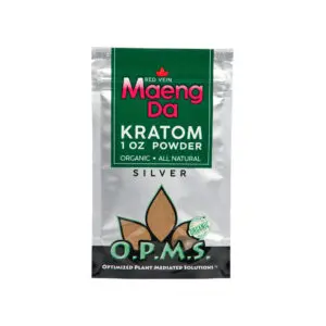 OPMS Silver Powder 1oz Red Vein MD | MSRP: $5.99