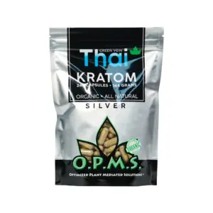 OPMS Silver Caps 144g | 240ct | Green Vein Thai | MSRP: $31.99