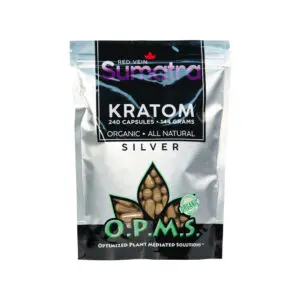 OPMS Silver Caps 144g | 240ct | Red Vein Sumatra | MSRP: $31.99