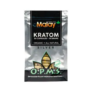 OPMS Silver Caps 18g | 30ct | Green Vein Malay | MSRP: $7.99