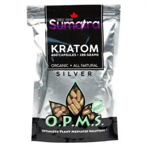 OPMS Silver Caps 288g | 480ct | Red Vein Sumatra | MSRP: $55.99