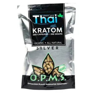 OPMS Silver Caps 288g | 480ct | Green Vein Thai | MSRP: $55.99