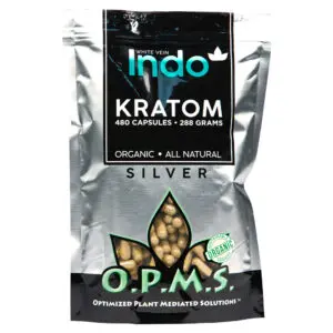 OPMS Silver Caps 288g | 480ct | White Vein Indo | MSRP: $55.99