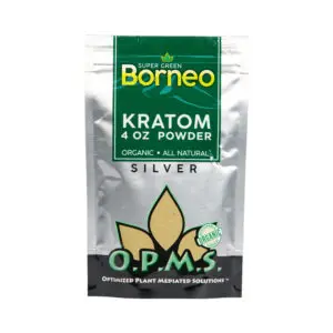 OPMS Silver Powder 4oz Super Green Borneo | MSRP: $12.99