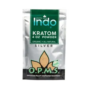 OPMS Silver Powder 4oz White Vein Indo | MSRP: $12.99