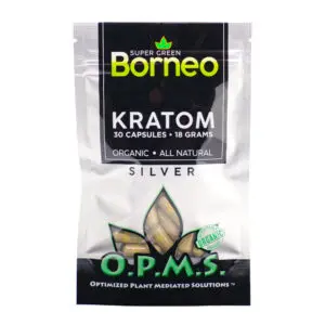 OPMS Silver Caps 18g | 30ct | Super Green Borneo | MSRP: $7.99