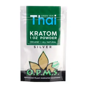 OPMS Silver Powder 1oz Green Vein Thai | MSRP: $5.99
