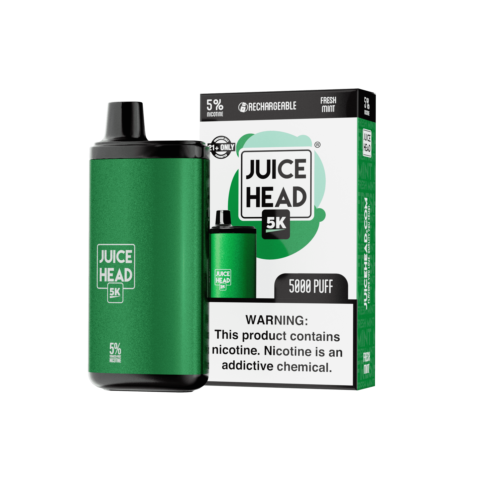 Juice Head 5K Fresh Mint Streamline x Roadys